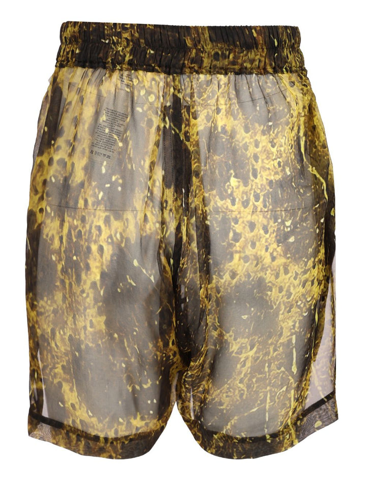 Rick Owens Chiffon Shorts Trousers - Multicolor | 793765bd3b0e498f2a54b3931beb4ba2313a76ac