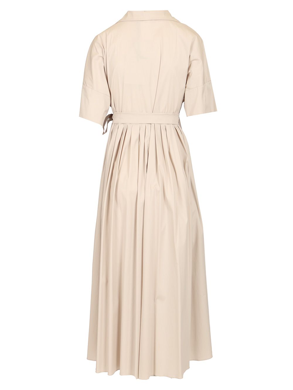 'S Max Mara Long Wrap Shirt Dress Dresses - White | 814381e84e94343153343daf3176abed501ea542