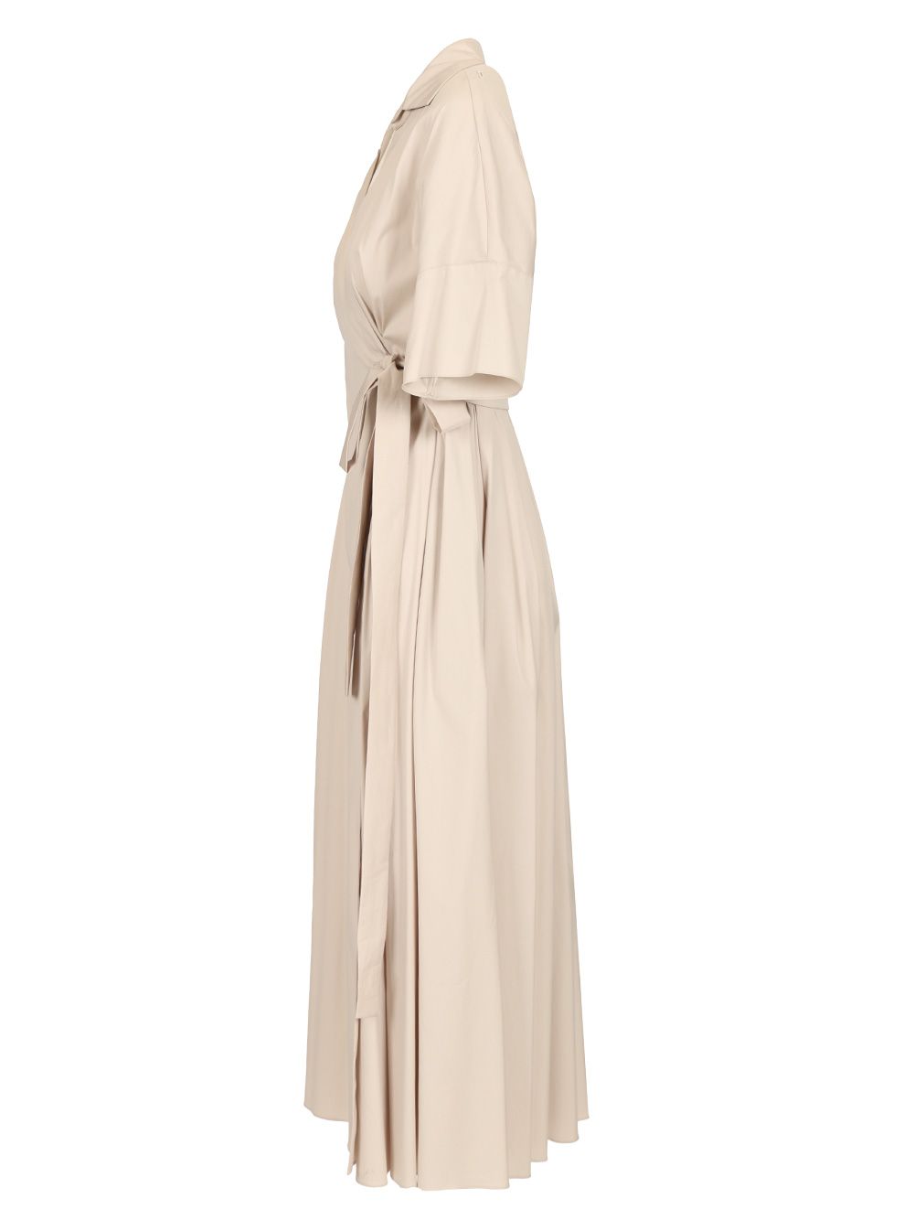 'S Max Mara Long Wrap Shirt Dress Dresses - White | 7c5c39ff86763040792d3d4d7d2410e74c09c5c0