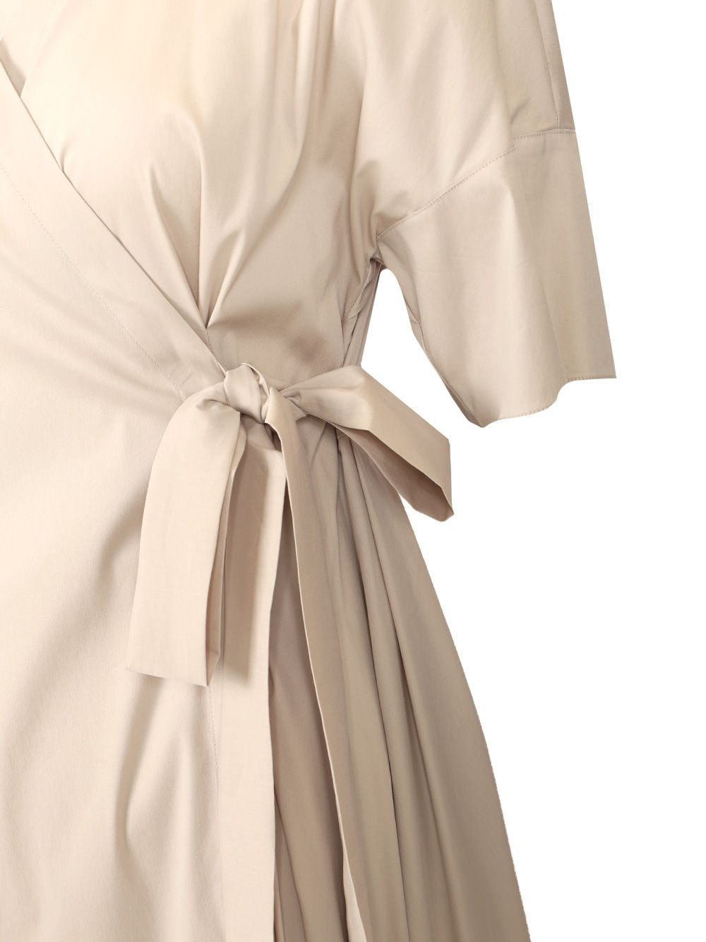 'S Max Mara Long Wrap Shirt Dress Dresses - White | 21ae5f7ada28fc7a7d3fe8b965b27947b86298dd