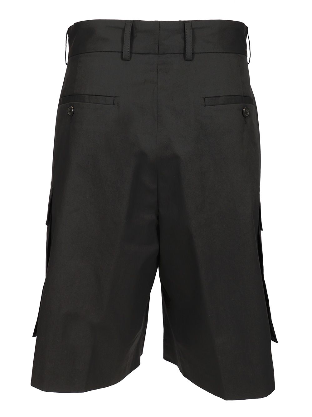 Dries Van Noten Cotton Cargo Shorts Trousers - Black | 83915f23d86173103c908d4126b00118b0a7e1c5