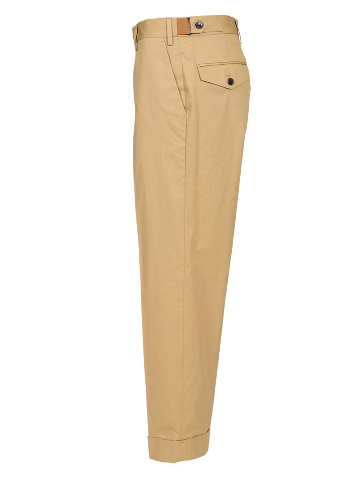 Dries Van Noten Philip Trousers - Beige | 730dcee3ce530cf476f07d779739e28937385762