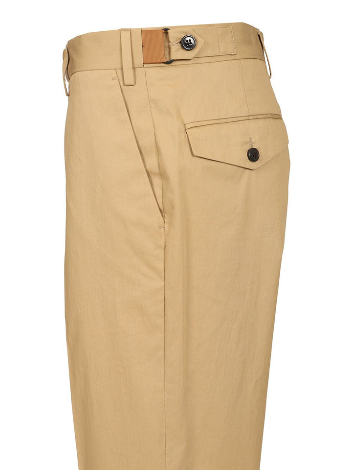 Dries Van Noten Philip Trousers - Beige | 69fc3002ee79ebb65bcc366c2ffb4873e8771eef