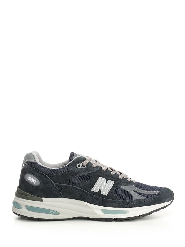 New Balance 991 Sneakers - Blue | 38a4552e6c3ffc934ad0adfa54cdb242bfd486ea