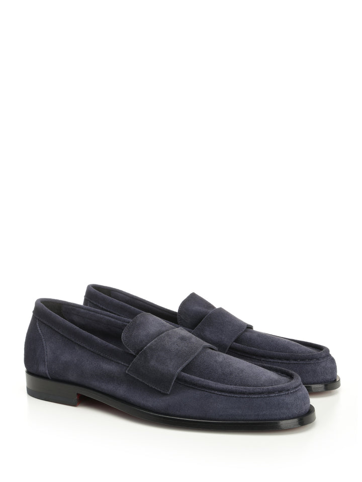 Corvari Suede Moccasin Scarpe basse - Blue | a5c723adcbe67410bfd021a164b9fd7413a2797c