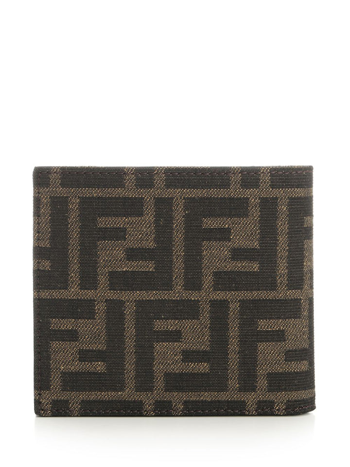 Fendi Fendi Diagonal Wallet Wallets - Brown | 48331b6a42161d5c8ed74e8836c0fbf7f1a9090d