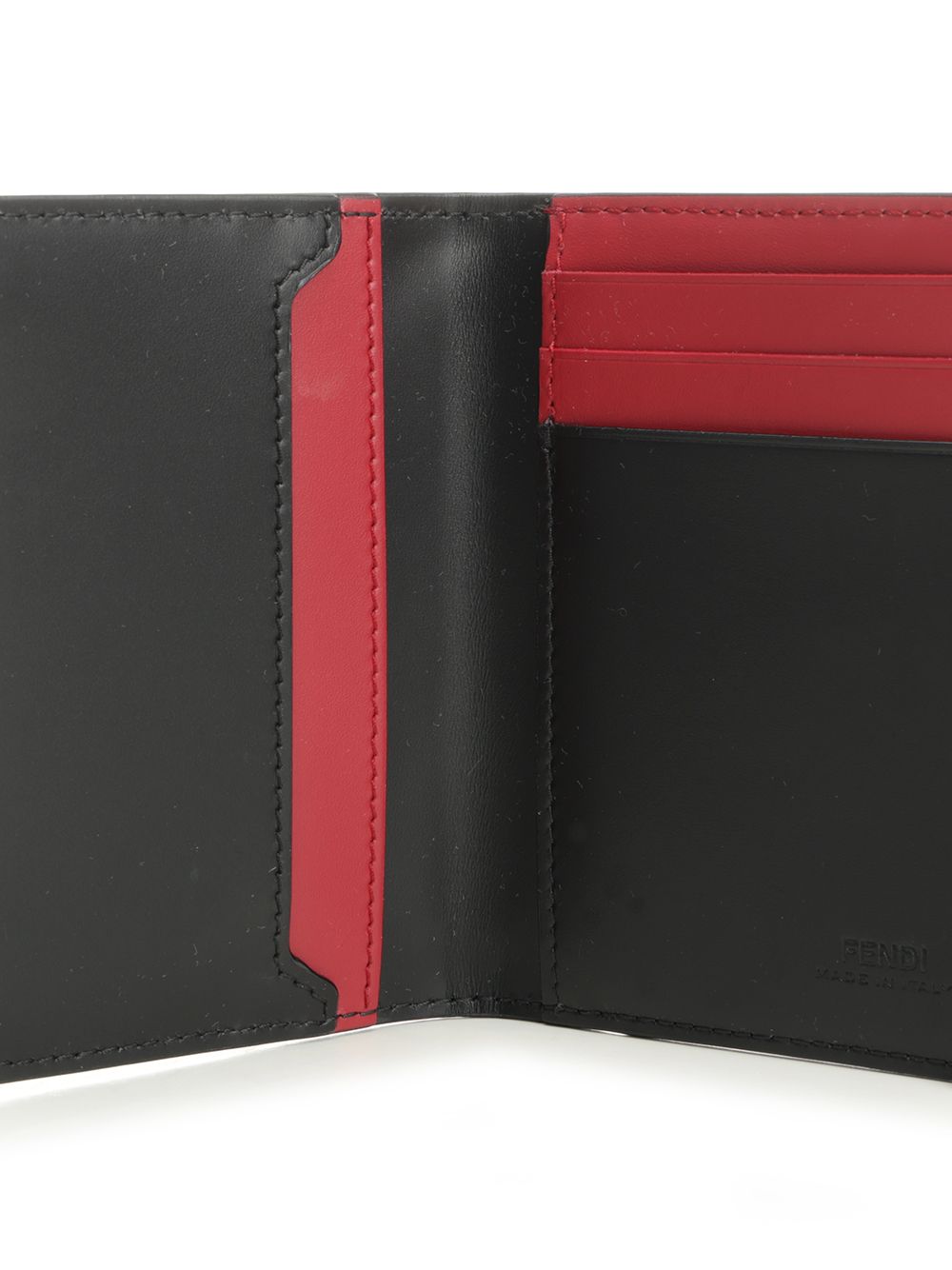 Fendi Vertical Ff All Over Card Holder Wallets - Black | ce6b24668592de3e3647835aa24c6ead3d5edca2