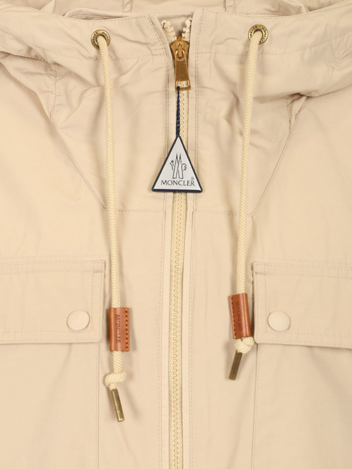 Moncler Sauvan Jackets - Beige | 766ae49493fb1fd706080c7e8bfb42d4e8d1df99