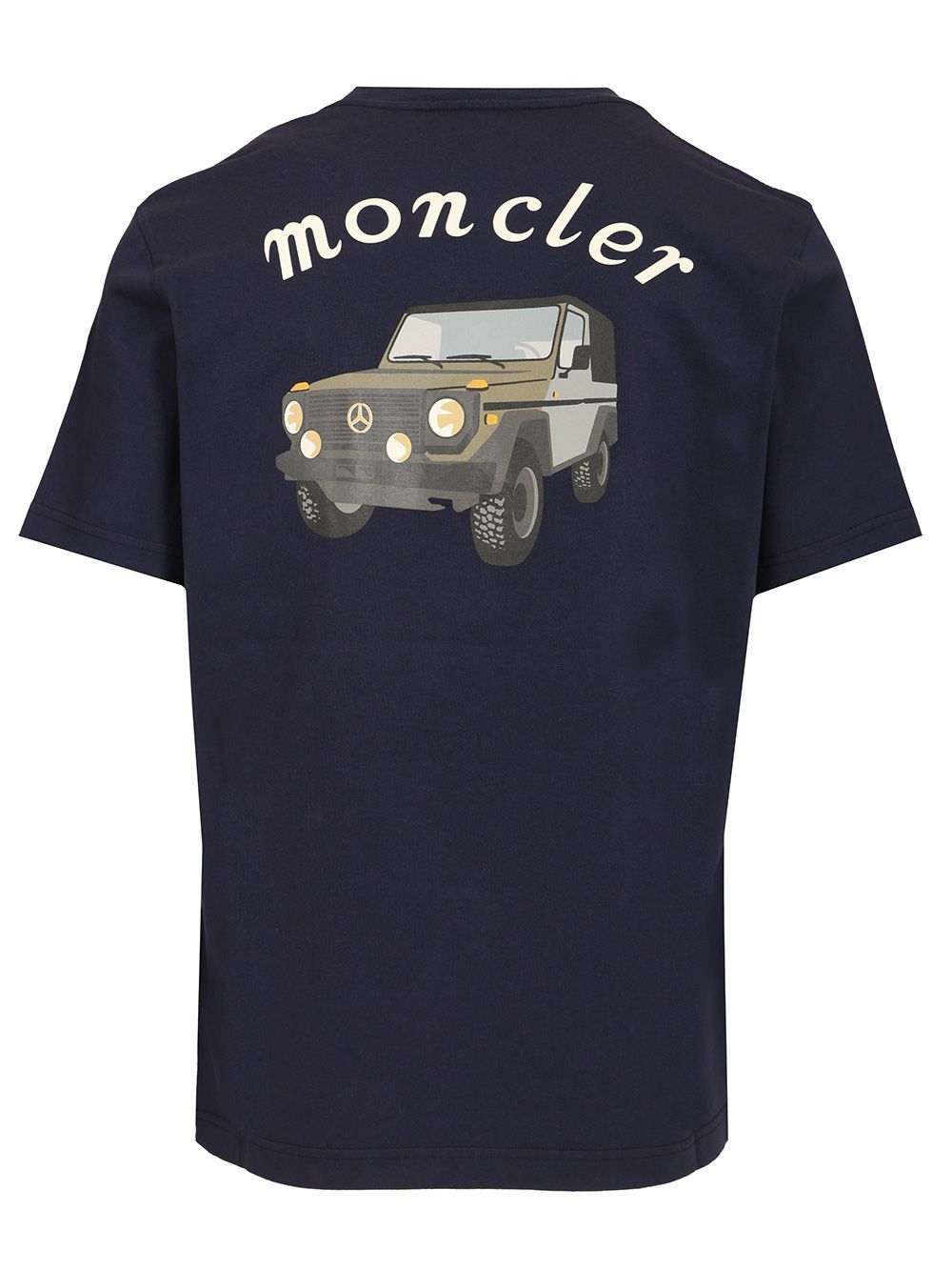 Moncler Genius Moncler X Mercedes-Benz  By Nigo T-Shirt - Blue | d298254b53ad4bdead58914908c5355145f2dde2