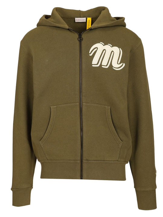 Moncler X Mercedes-Benz By Nigo Hoodie Sweatshirts Green