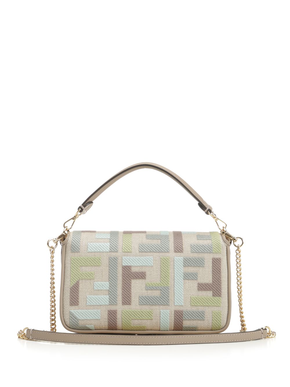 Fendi Baguette Mini Handbags - Grey | 51f72e385cf1d5e2ab68b9c4f0fdd9161687d082
