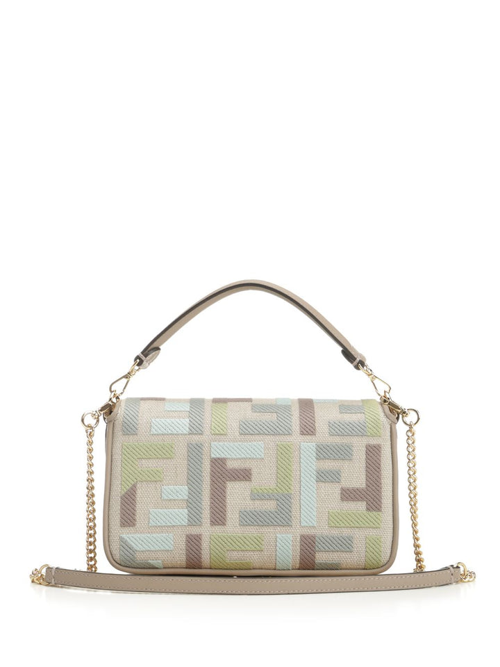 Fendi Baguette Mini Handbags - Grey | 51f72e385cf1d5e2ab68b9c4f0fdd9161687d082