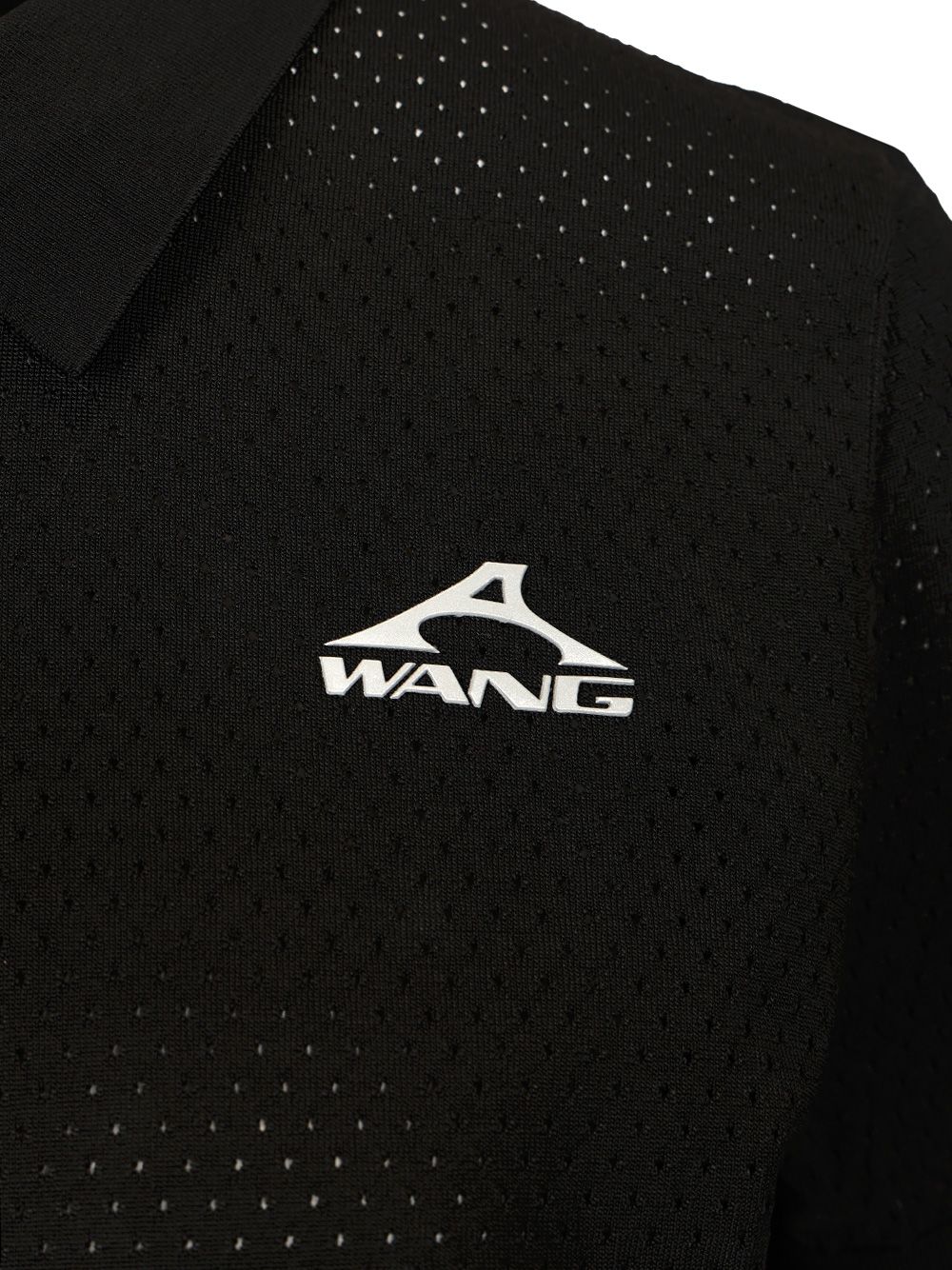 Alexander Wang Cropped Polo shirt - Black | d289d16ffb0aa3d92802b461a502eaaabf410e1d