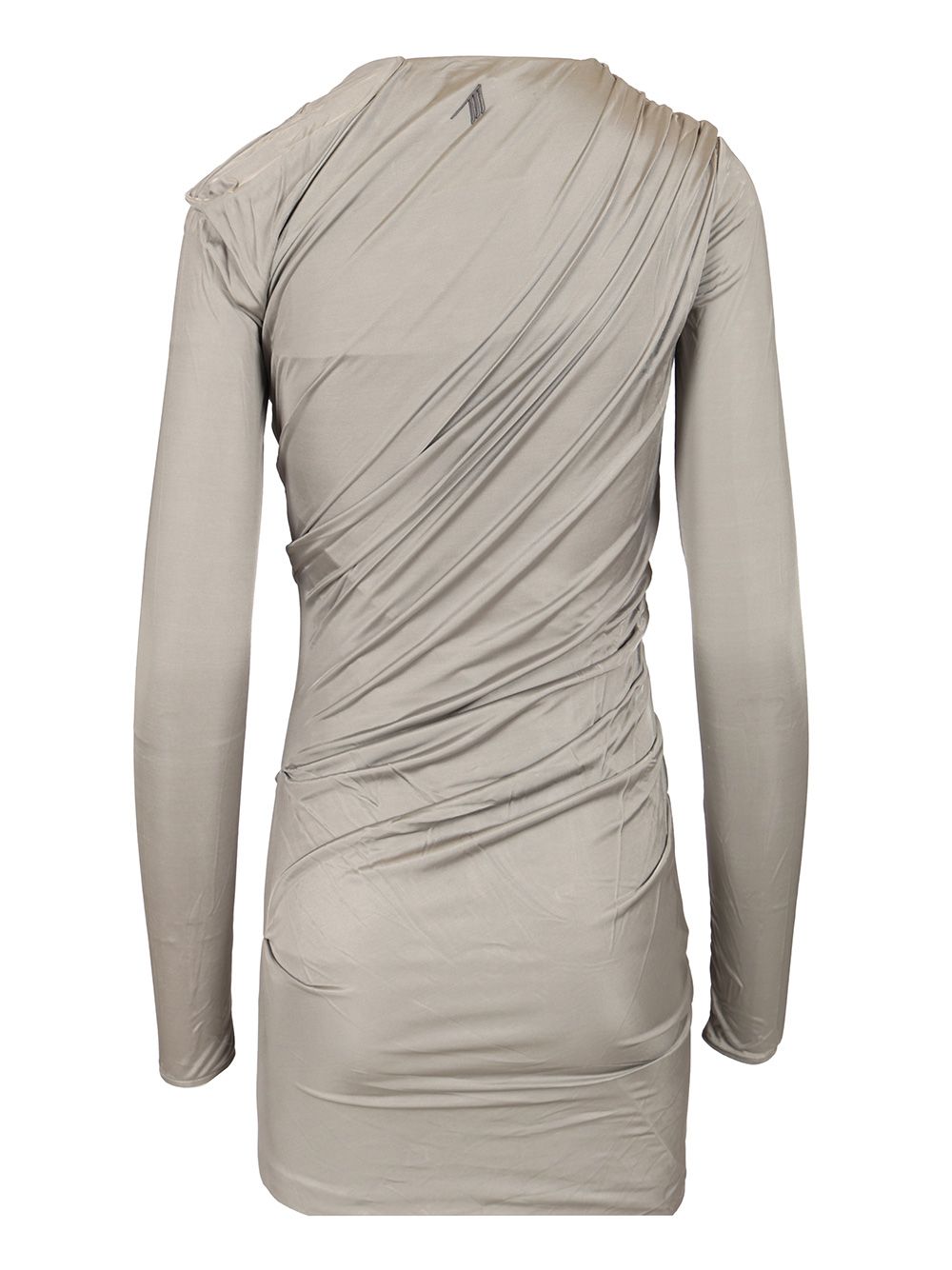 The Attico Fitted Mini Dress Dresses - Grey | e2dd8f5bf654d21c54fe220fb630dfc946bfd5c7