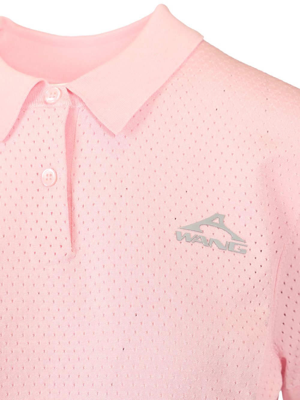 Alexander Wang Cropped Polo shirt - Rose | 34c5b61721226bf2fa7af5335c030aea41fb79b1