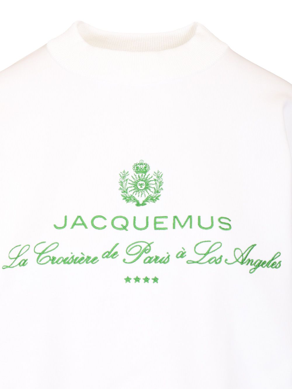Jacquemus Venice Sweatshirts - White | 990a14fec468825187cd6a9faf52beb8a697087a