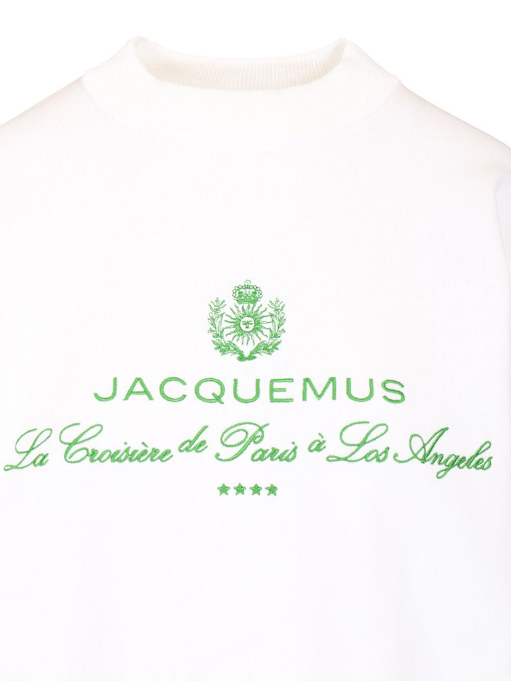 Jacquemus Venice Sweatshirts - White | 990a14fec468825187cd6a9faf52beb8a697087a