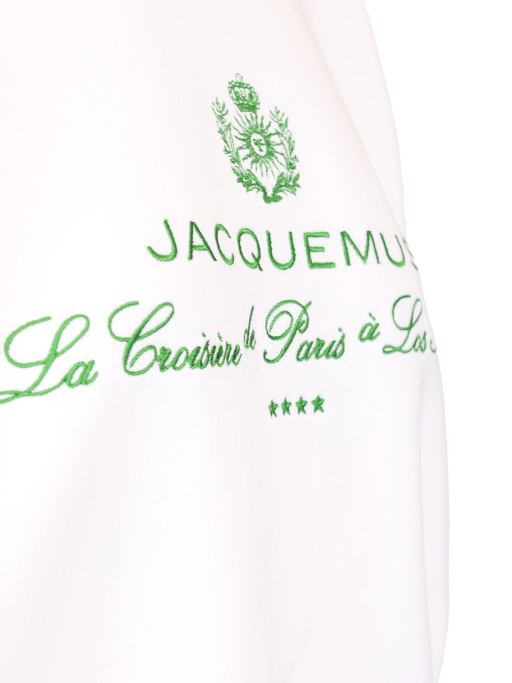 Jacquemus Venice Sweatshirts - White | 03da8c6114c9bb9e3b6b19b2909c63e9eefdb801