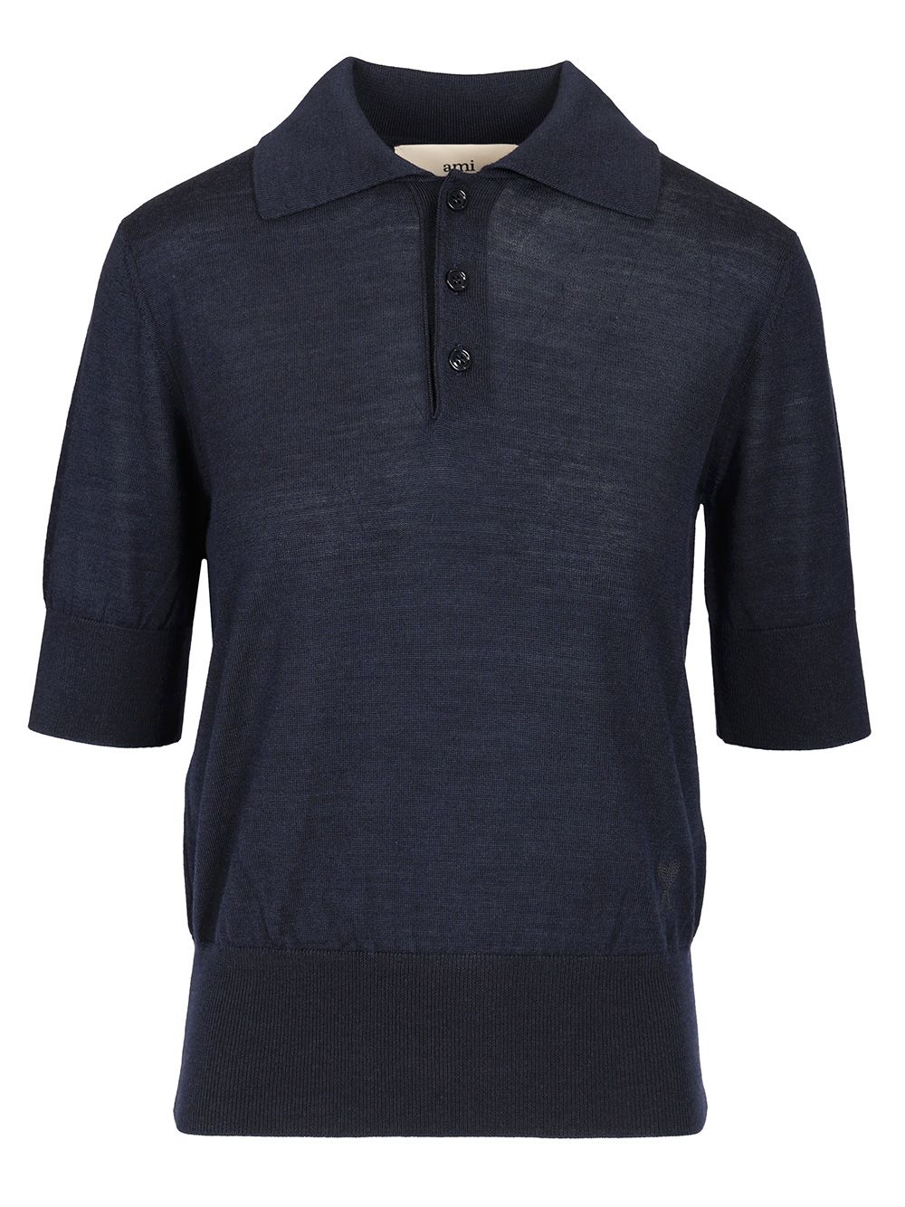 Ami Ami De Coeur Polo shirt - Blue | a3e3e3fc3a1ae97d872ab73f433d05b56e205e9a