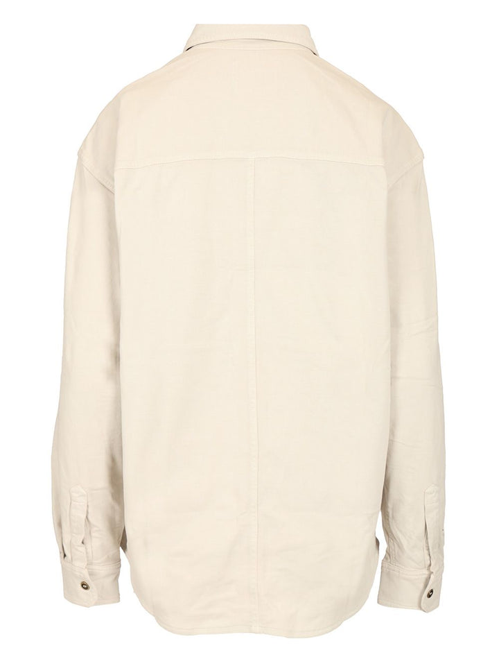Marant Etoile Raquel Shirts - Beige | eca5911e7672b21a447dd767f0306e7a873905e0