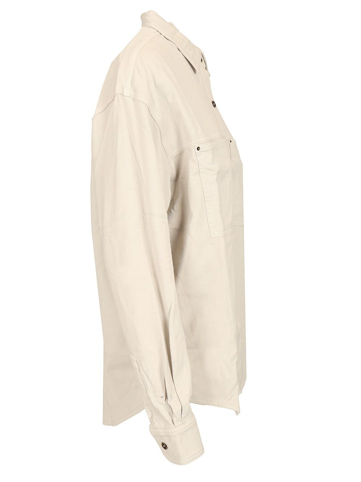 Marant Etoile Raquel Shirts - Beige | 14968922293ccd57196359562982679a4efb3b50