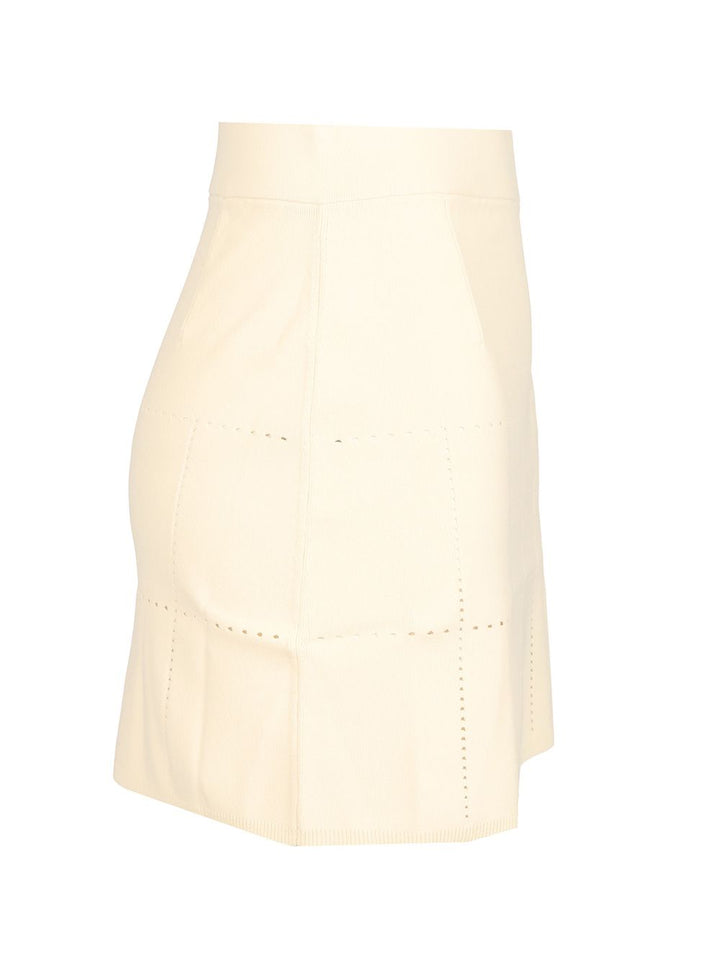Max Mara Simone Skirts - White | a559c18b3f811a44735951382f31ea18e4599670