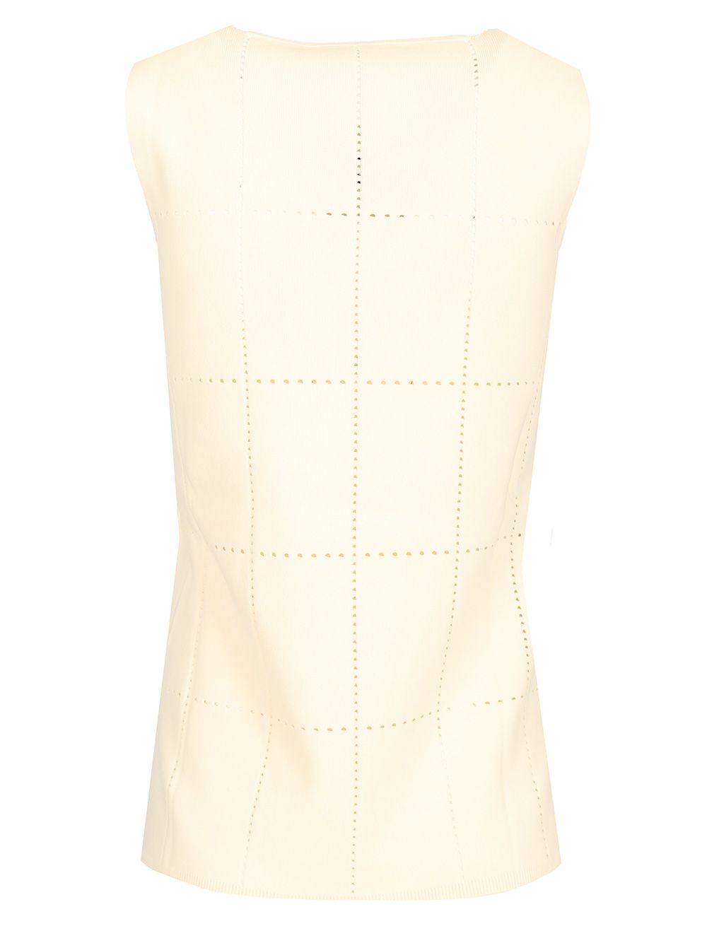 Max Mara Sleeveless Top Tops - White | d562997f39bdf41e5a9ac5f7658b3a3fae0a92e8