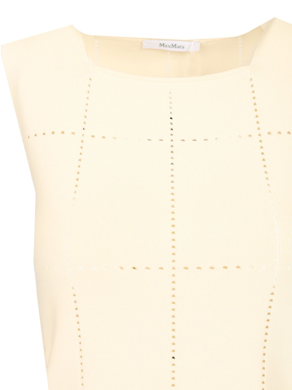 Max Mara Sleeveless Top Tops - White | 4792b4e4a0270411cad3bc6b9dd9ddfe9ec9c830