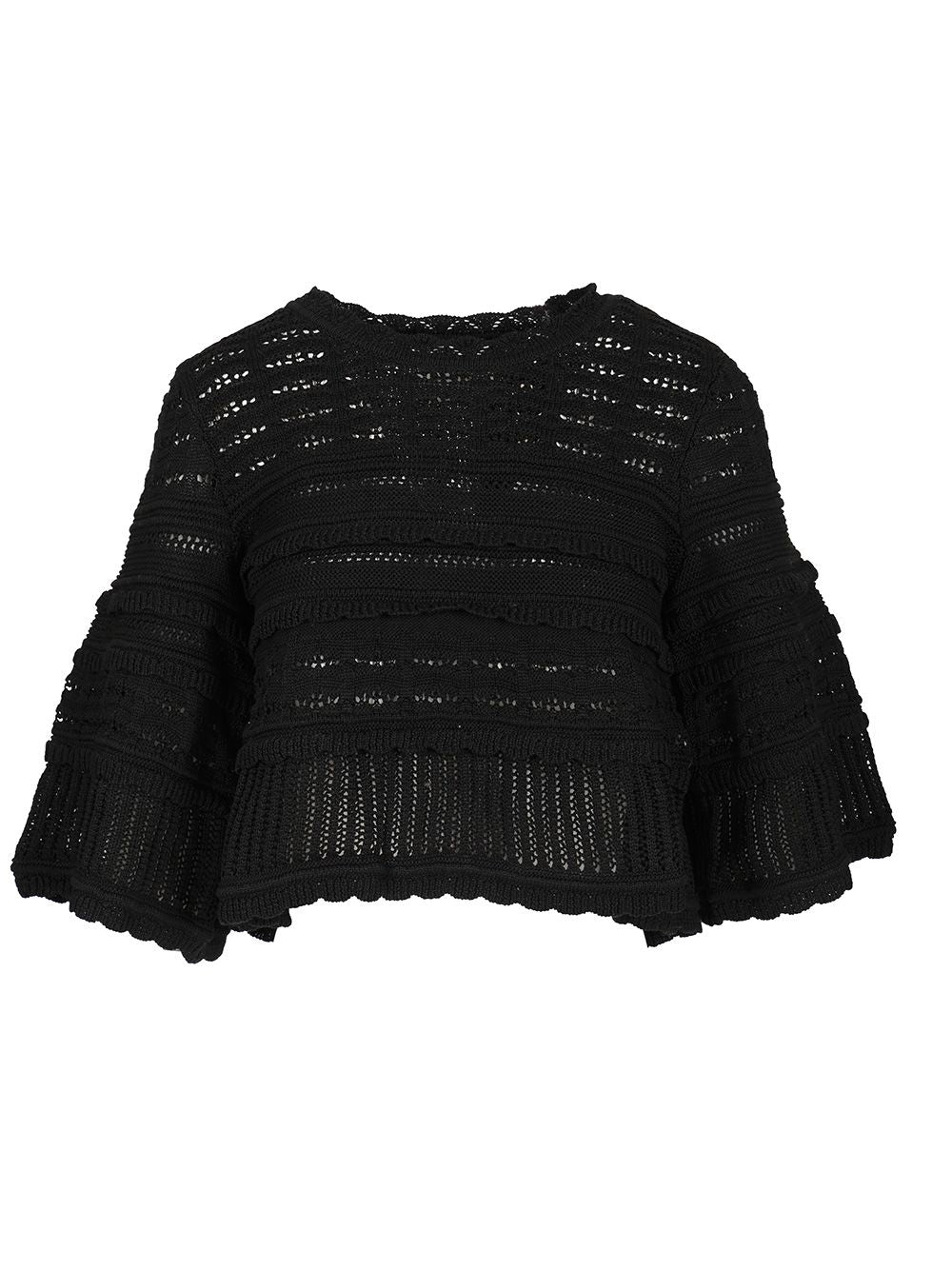 Marant Etoile Azelia Knitwear - Black | 35c5b24201204234d76d3bbc69176224c0ac798e