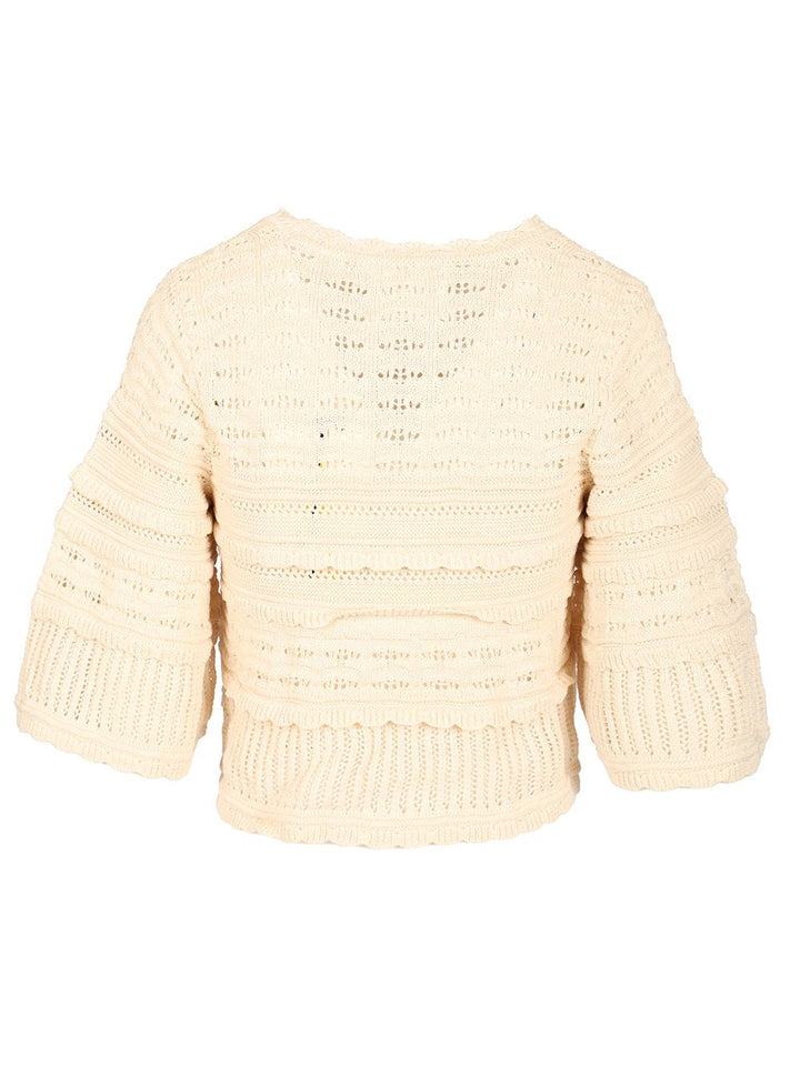 Marant Etoile Azelia Knitwear - Beige | 0ca20602914ead978aeade03173bcf9eb8bc86af