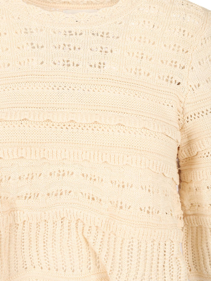 Marant Etoile Azelia Knitwear - Beige | 22152fabb13b634ef113821f60cf5f02a7334767