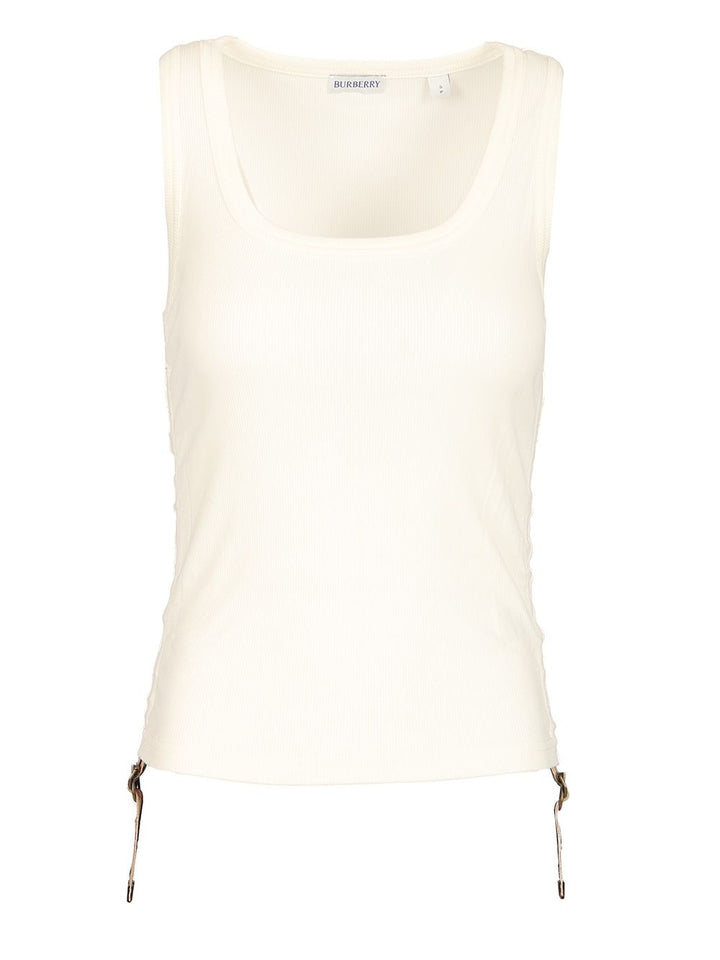 Burberry White Tank Top Tops - White | 299e75d714a6b64a194177acfaa4cb3b5e03c0b8