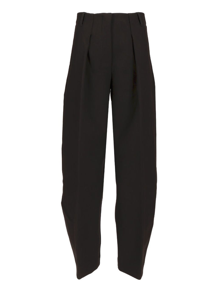 Jacquemus Ovalo Trousers - Black | e1e69b6288c68a1db1a0ebba4201af245734421d
