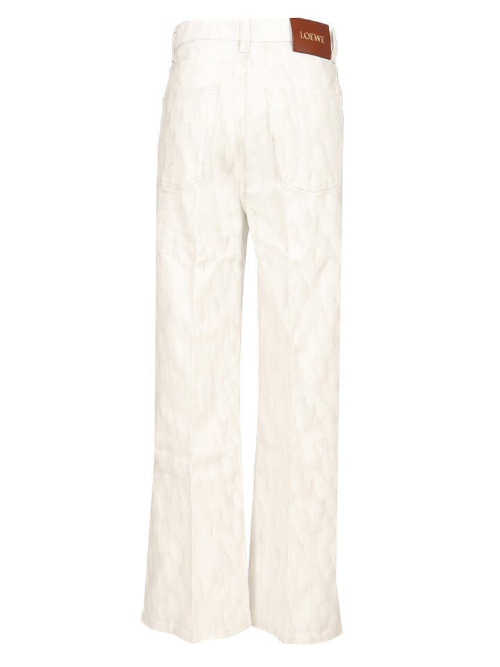 Loewe Denim Jeans - White | 21225a995922c2d4a386b6233552fcdd29a5a1d4
