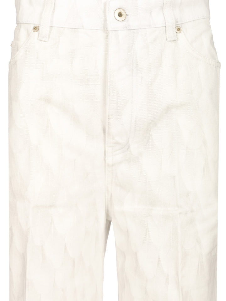 Loewe Denim Jeans - White | 8bc72f2cc6c449f91acdff2cb43929d7b92015a9
