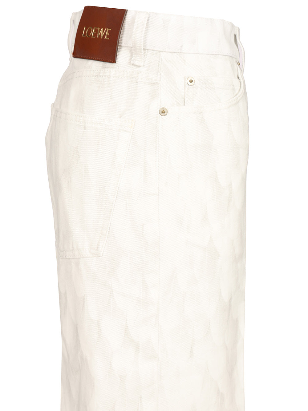 Loewe Denim Jeans - White | cb97ff61e5b8aeda0814d8d118c3f7467985f7b8