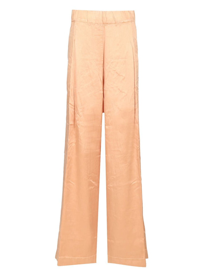 Dries Van Noten Wide Leg Trousers - Rose | bb55fd0c33a95c09db6c7d4be8c2e46757616dbf