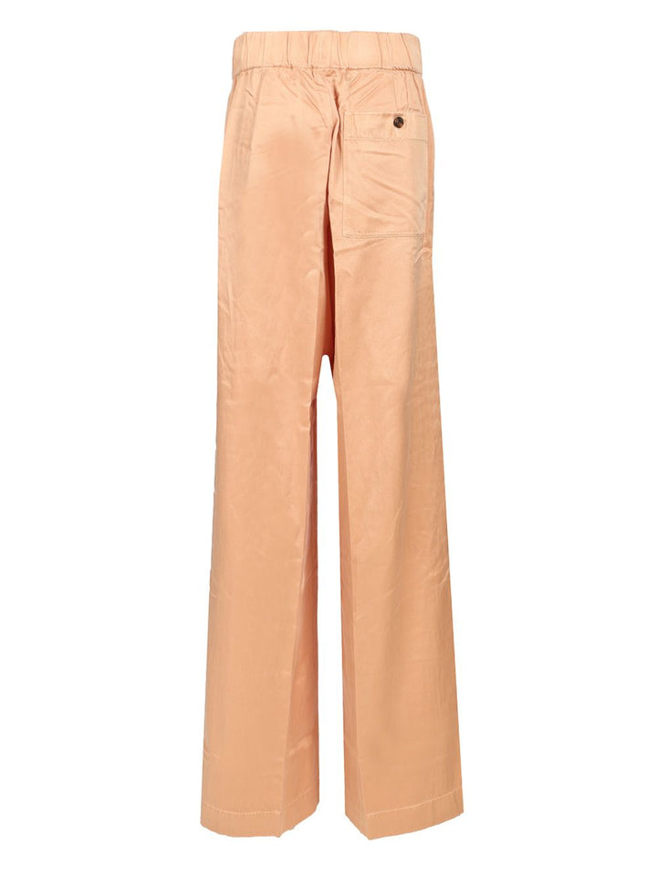 Dries Van Noten Wide Leg Trousers - Rose | 42053779ba0510fb6971e9a79c0404fad1767907