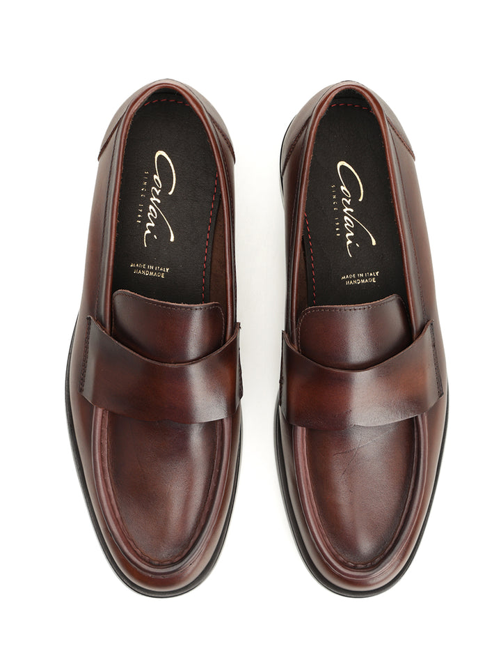 Corvari Brown Mocassin Scarpe basse - Brown | 445a63647bda1aed6e499e7d15a5b1481beb51f0