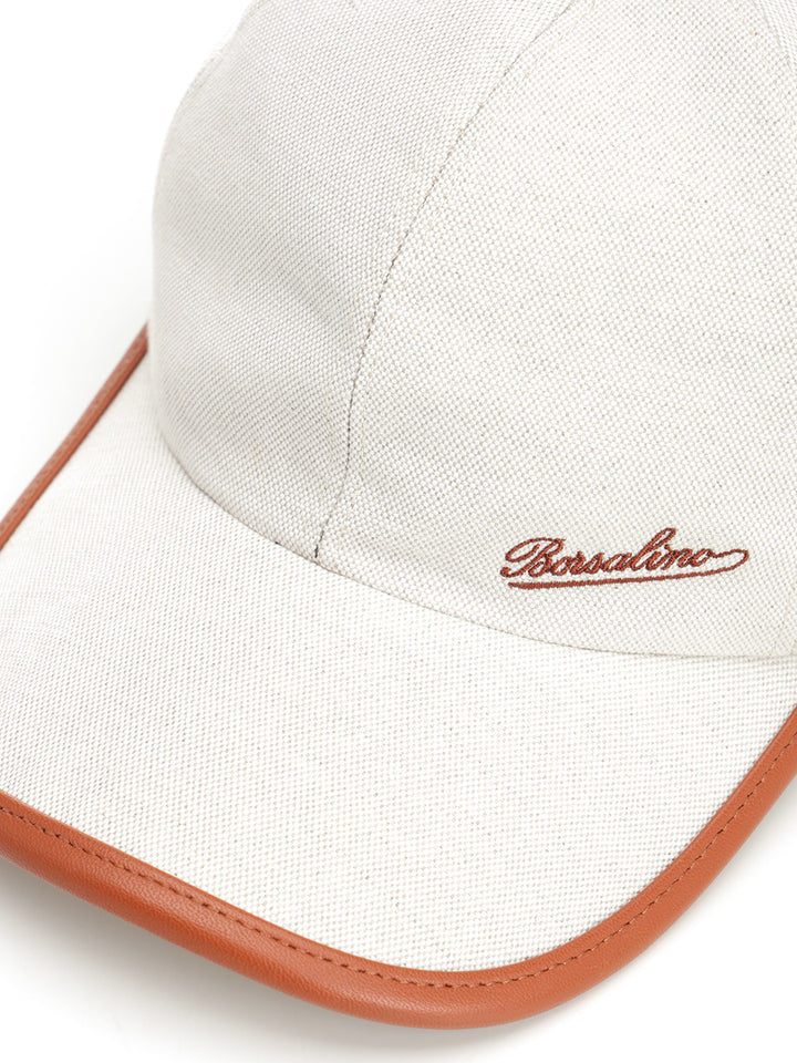 Borsalino Golfer Hat Hats - White | bc4fdae0a0bbec0758faed4fe4df8b72a9695dbc