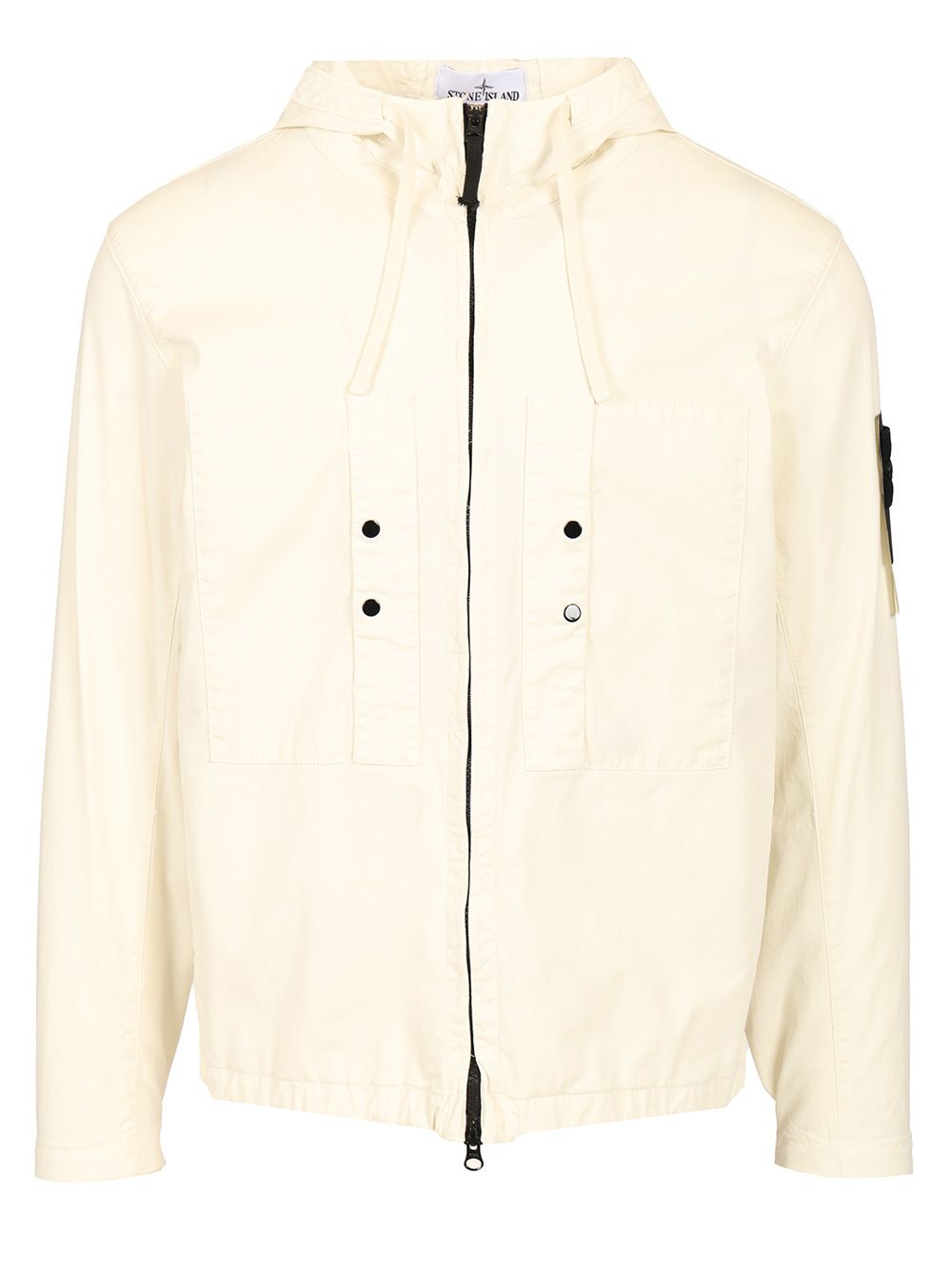Stone Island Short Parka Jackets - White | 16468c4717c265082551cebf302a531d0ee1880c