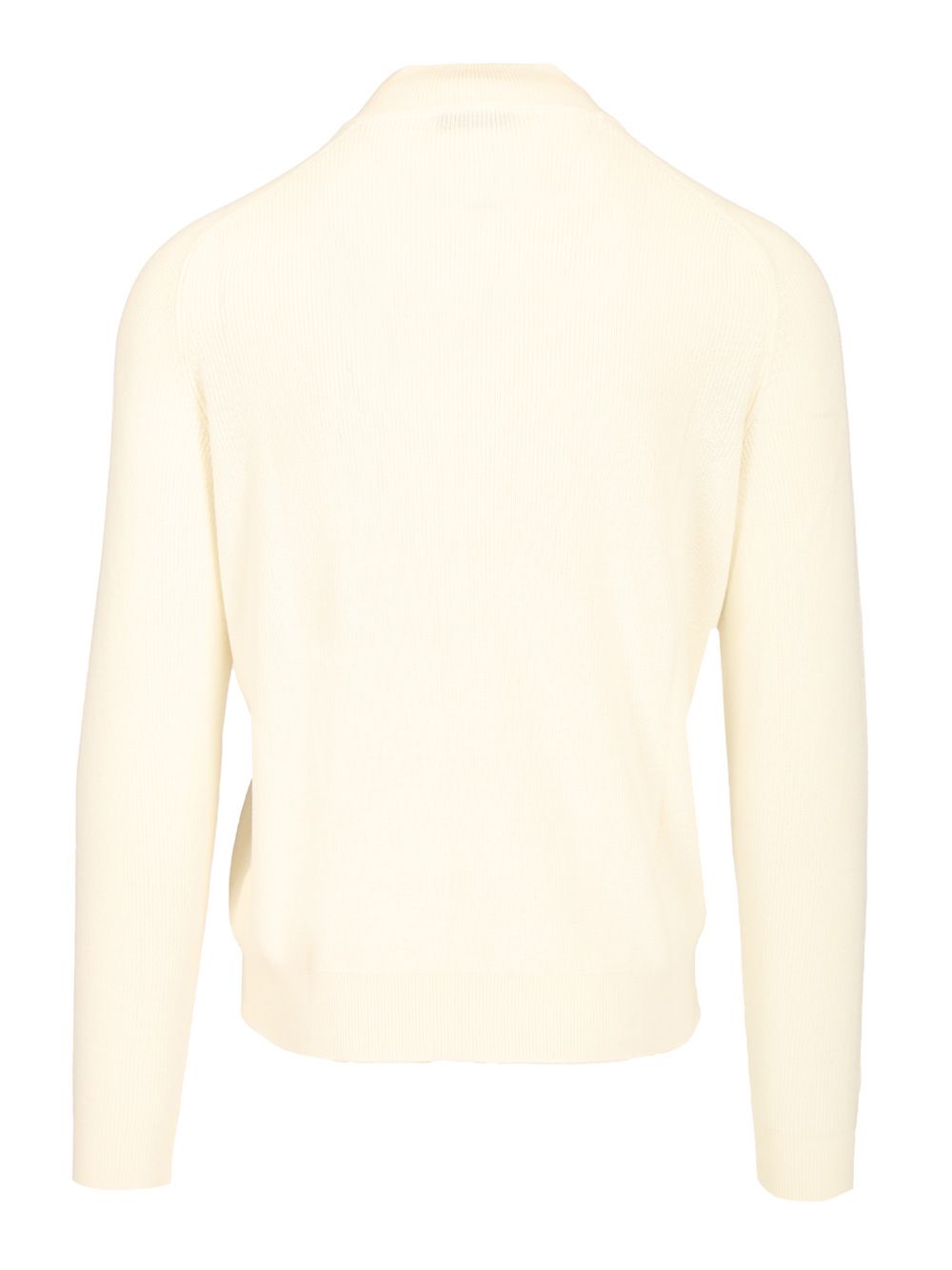 Al Duca D'Aosta Cotton Cardigan Knitwear - White | 30fcd805717e32b7744e2d5aab7af15d55370ce1