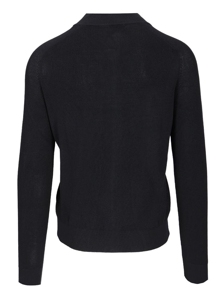 Al Duca D'Aosta Cotton Cardigan Knitwear - Blue | bfa131016d82af39246cb0bff6828103e4d9bbef