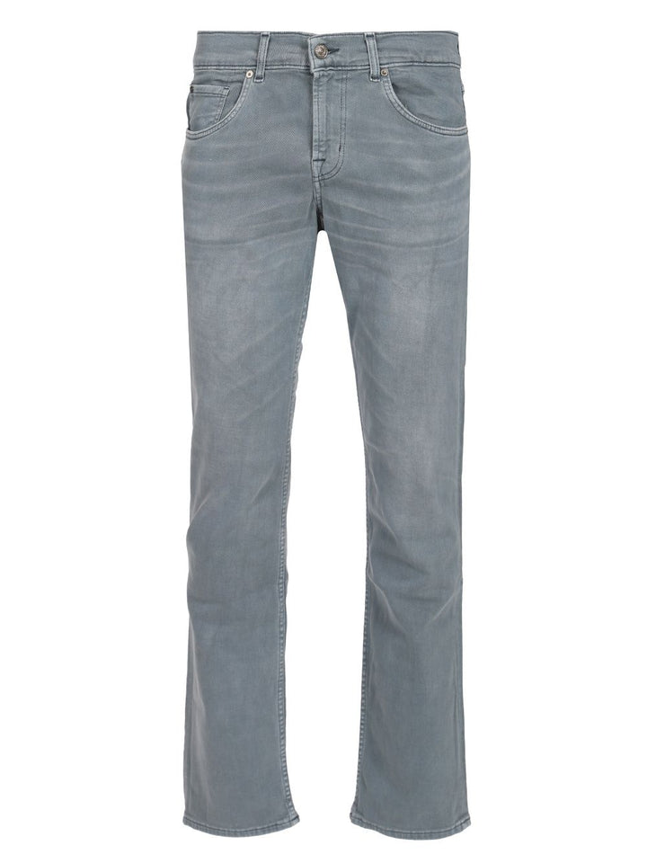 7 For All Mankind Slimmy Left Hand Jeans Trousers - Blue | b9d61ecb5374aa7f558ddd46b6d46970e02dc251
