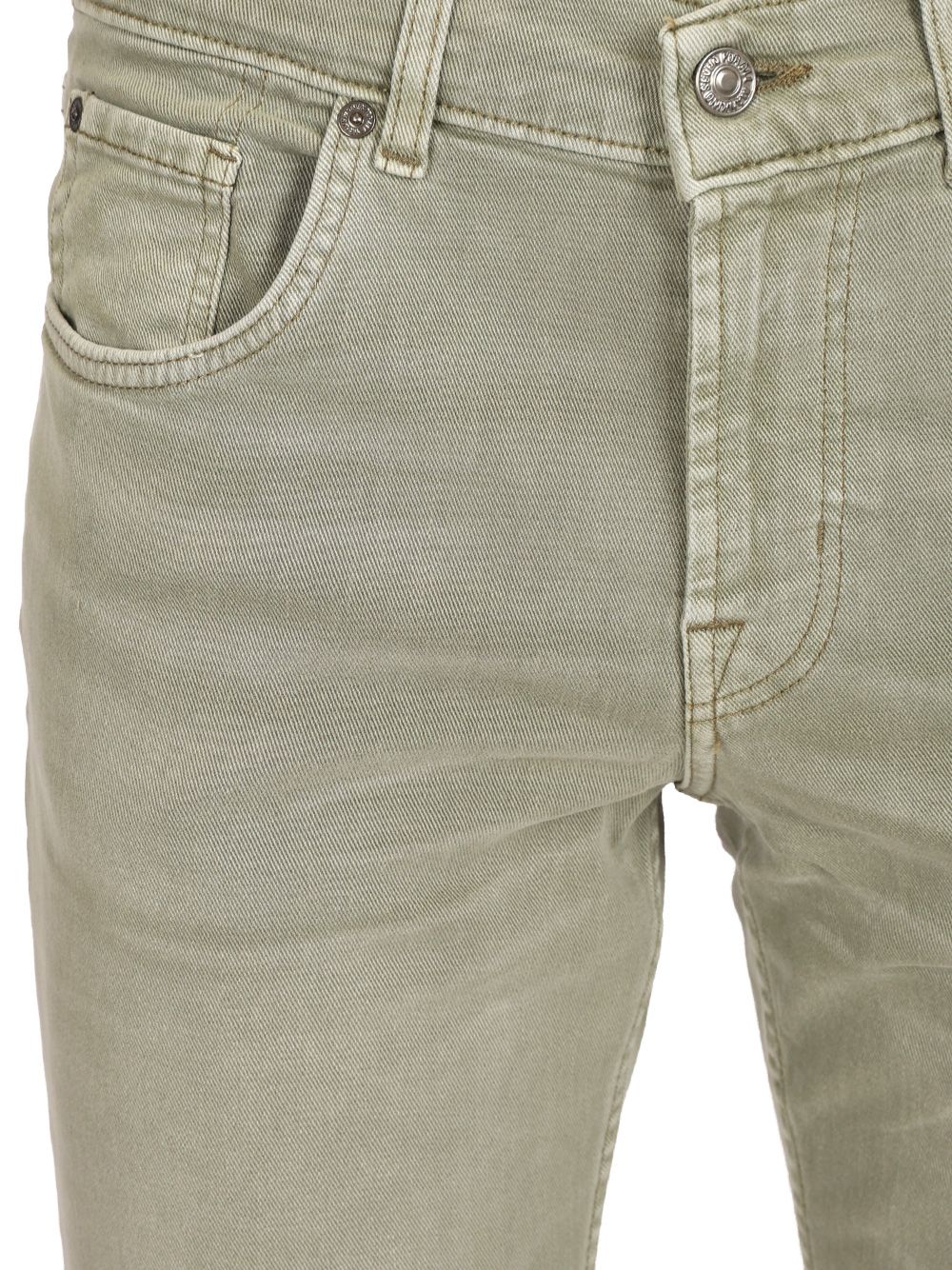7 For All Mankind Slimmy Left Hand Jeans Trousers - Green | 2ca456c27fee8254d26043071a61397a5bed48f0