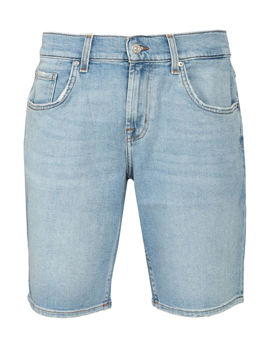 Regular Shorts Trousers Light Blue