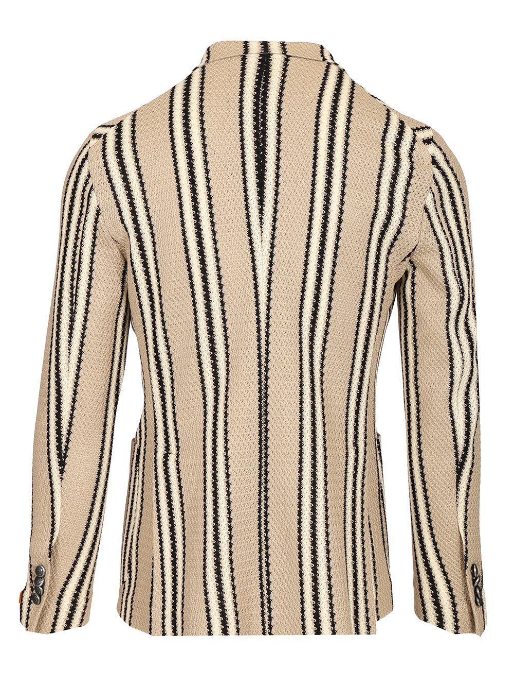 Tagliatore Double-Breasted Jacket In Linen And Cotton Jersey Jackets - Beige | a0e1751065c27b5749916847d4baa03d33a01074