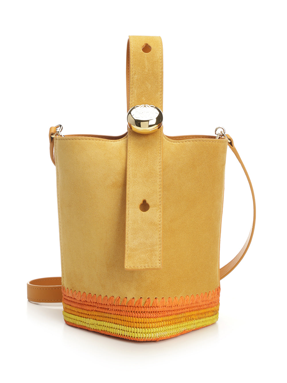 Loewe Bucket Bag Pebble Mini Handbags - Yellow | be0c76862c3afd10a56987ccebff74a3d827b6bd