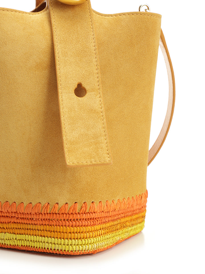 Loewe Bucket Bag Pebble Mini Handbags - Yellow | 08e3a185a9cfff364c4fc7bff8ad9a2bb6cbb758