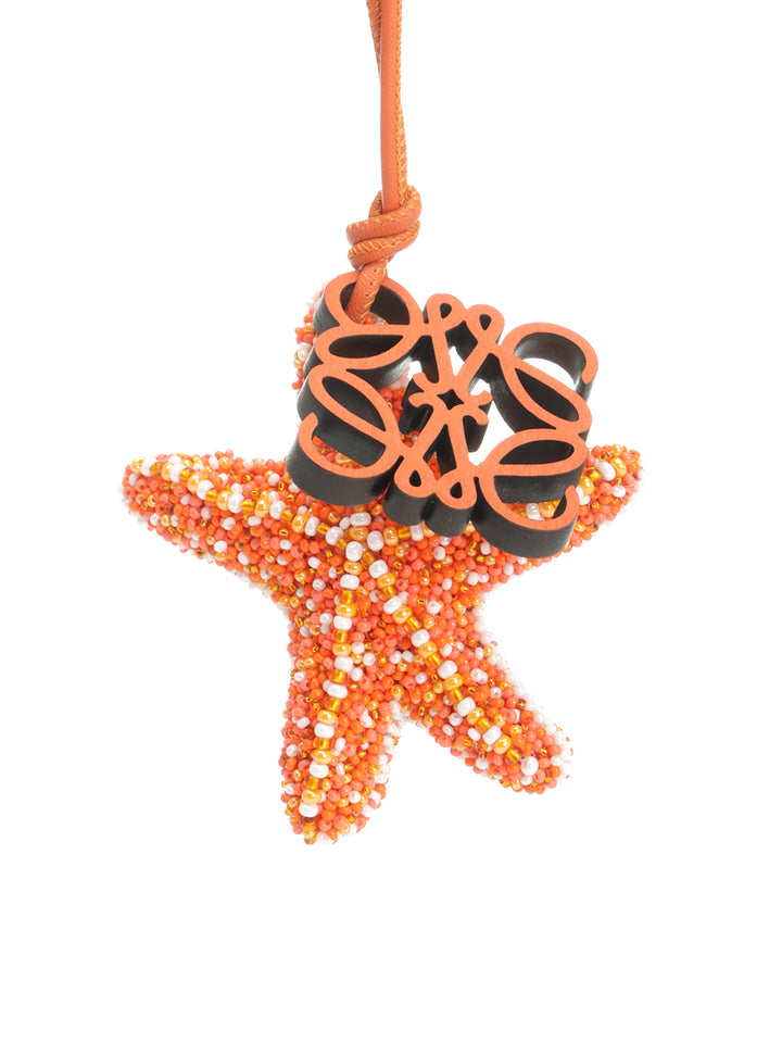 Loewe Anagram Star Pendant Keyrings - Orange | ddc2abda87551e89d31d248699ab9655680684fb